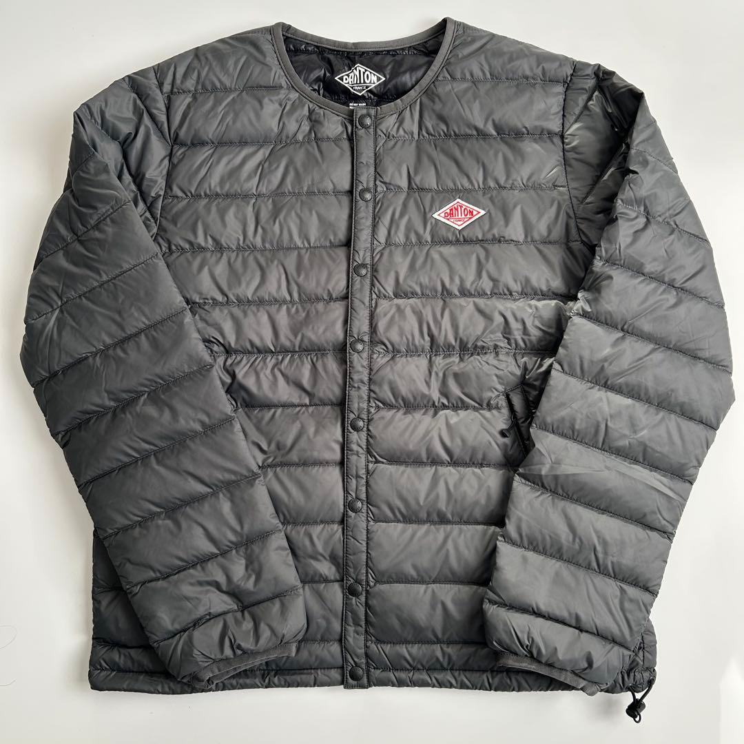 【正規品】ダントングレー　クールネックダウンジャケットレディース36