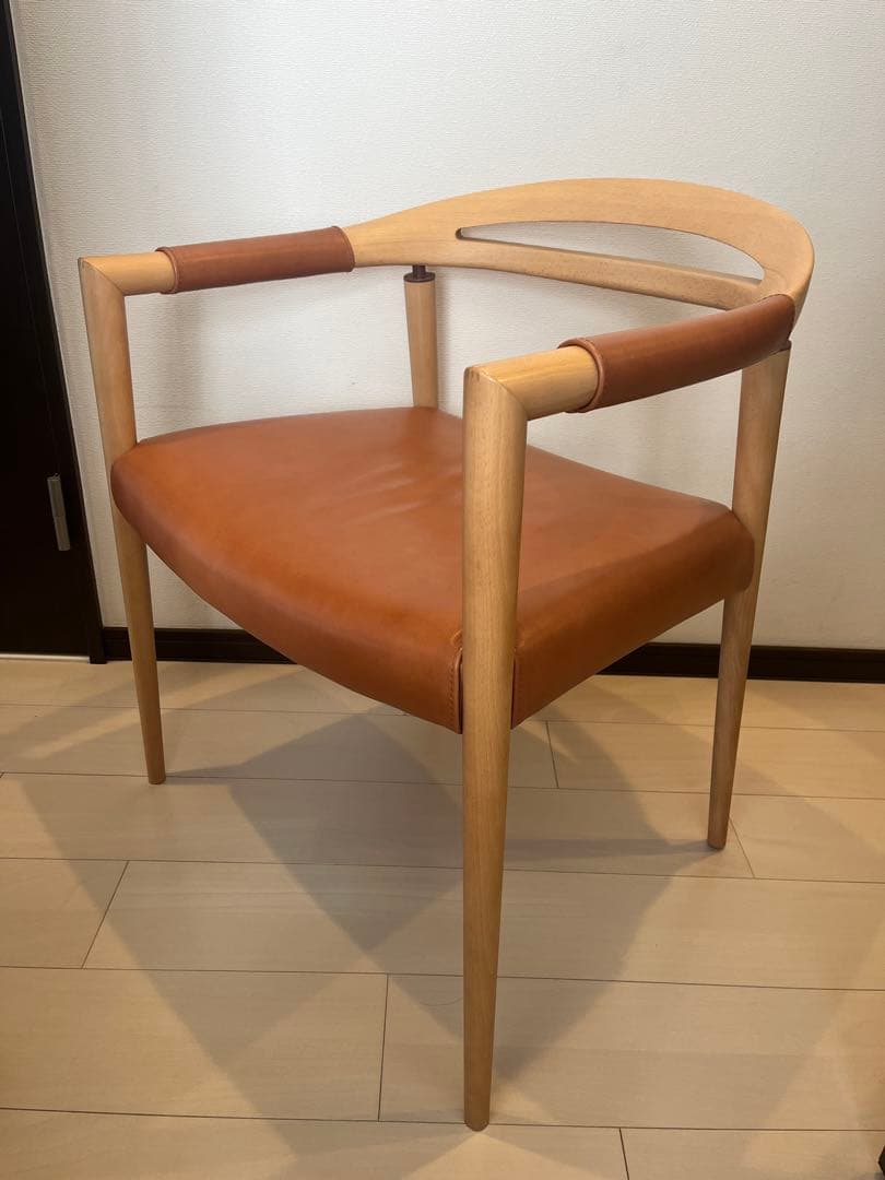 日進木工アームチェア(柏木工飛騨産業HIROSHIMAチェア宮崎椅子製作所)