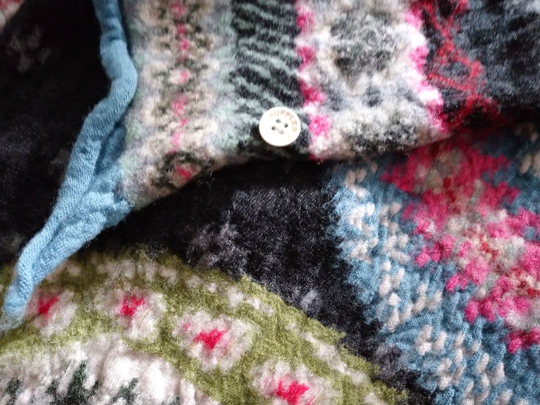 KAPITAL キャピタル 縮絨ウール フェアアイル五輪マフラー