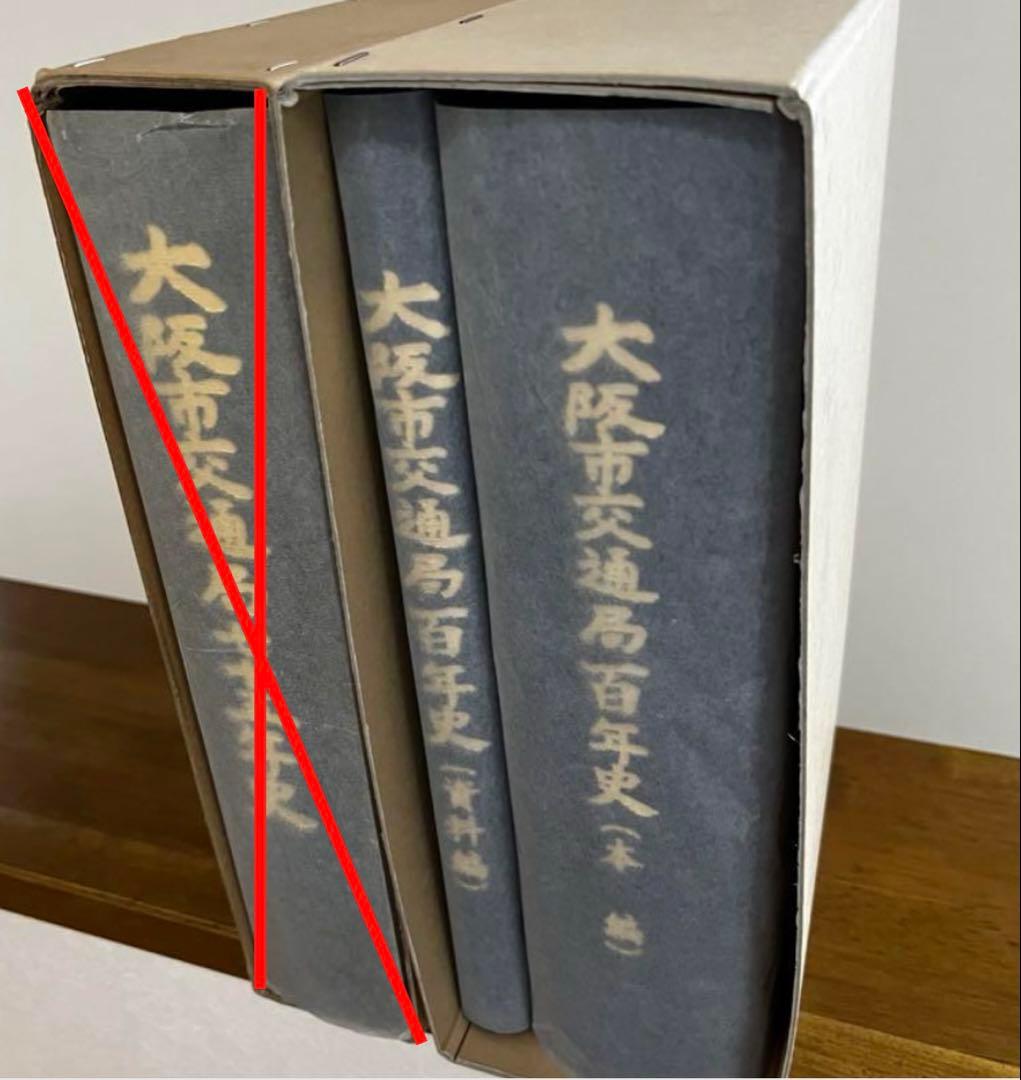 ★ほぼ未使用★『大阪市交通局百年史 本編,資料編』2冊セット