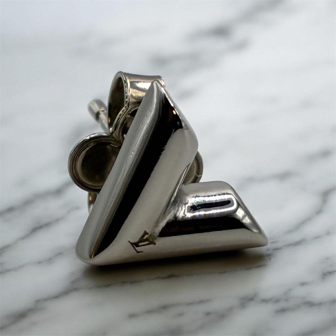 ルイヴィトン エセンシャル V ピアス アクセサリー レディース シルバー 片耳