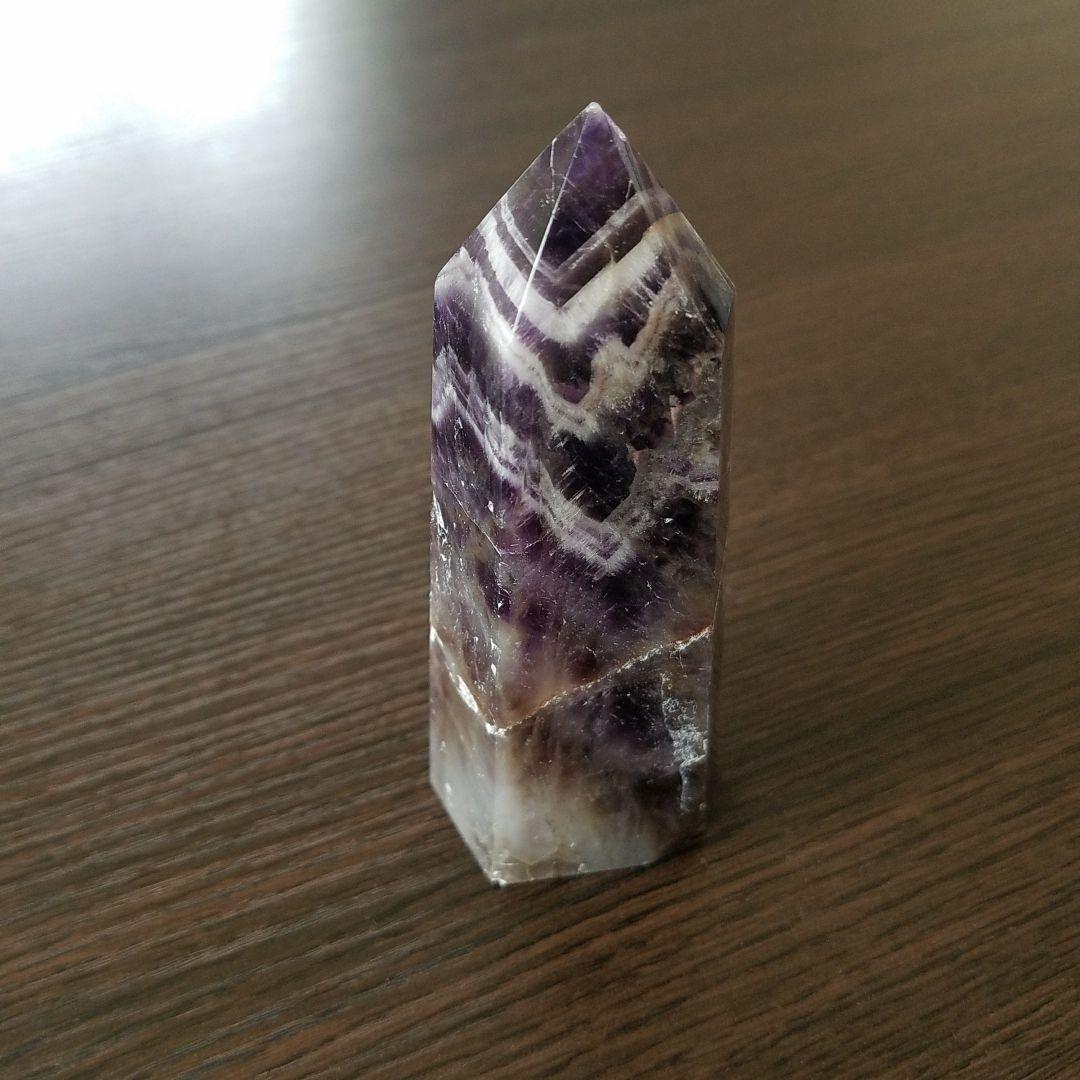 アメジスト 　紫水晶　六角柱