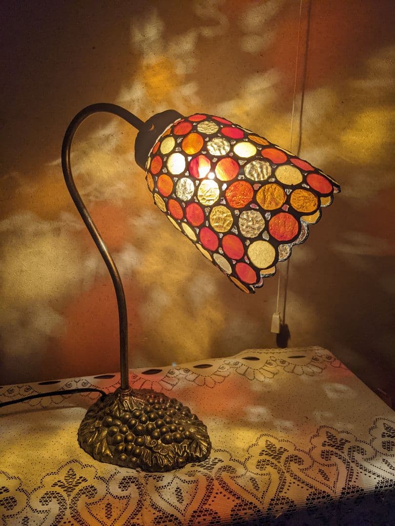 卓上ステンドグラスランプ