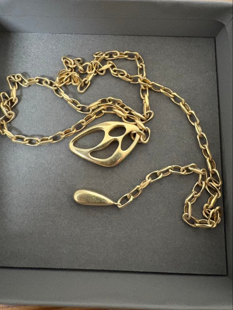 アクセサリー STRONG LOTUS SILVER NECKLACE GOLD OURS