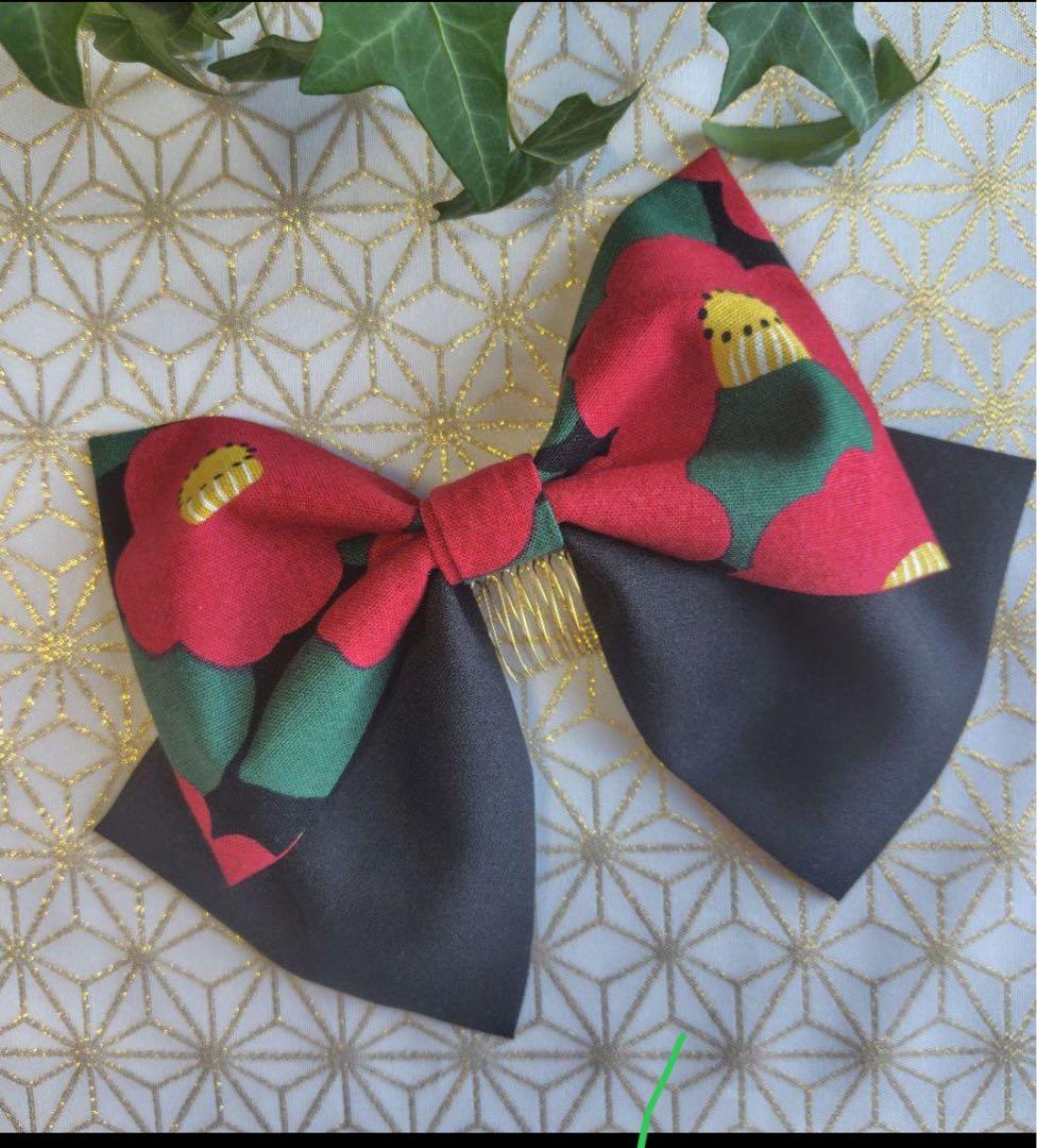 キャサリンコテージ　袴セット　黒×緑 サイズ150 ⭐︎別購入リボン付き⭐︎