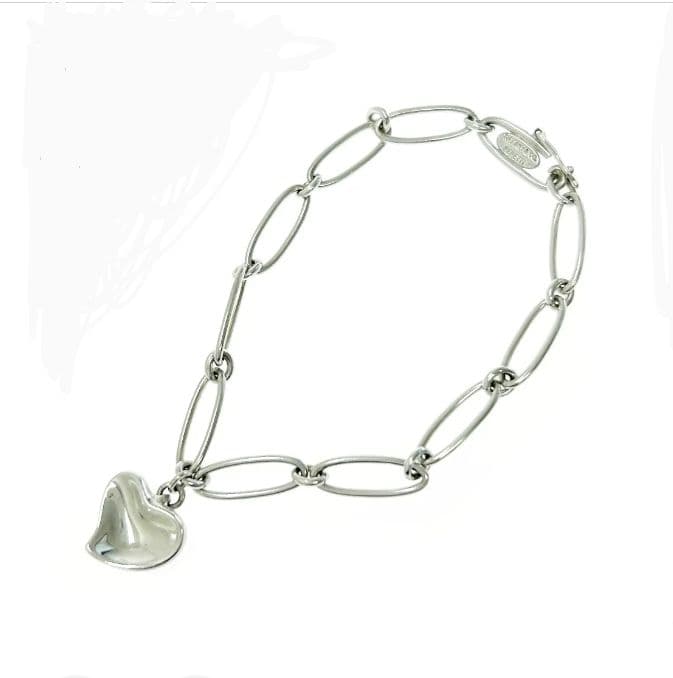 ティファニー エルサペレッティ カーブドハート ブレスレット