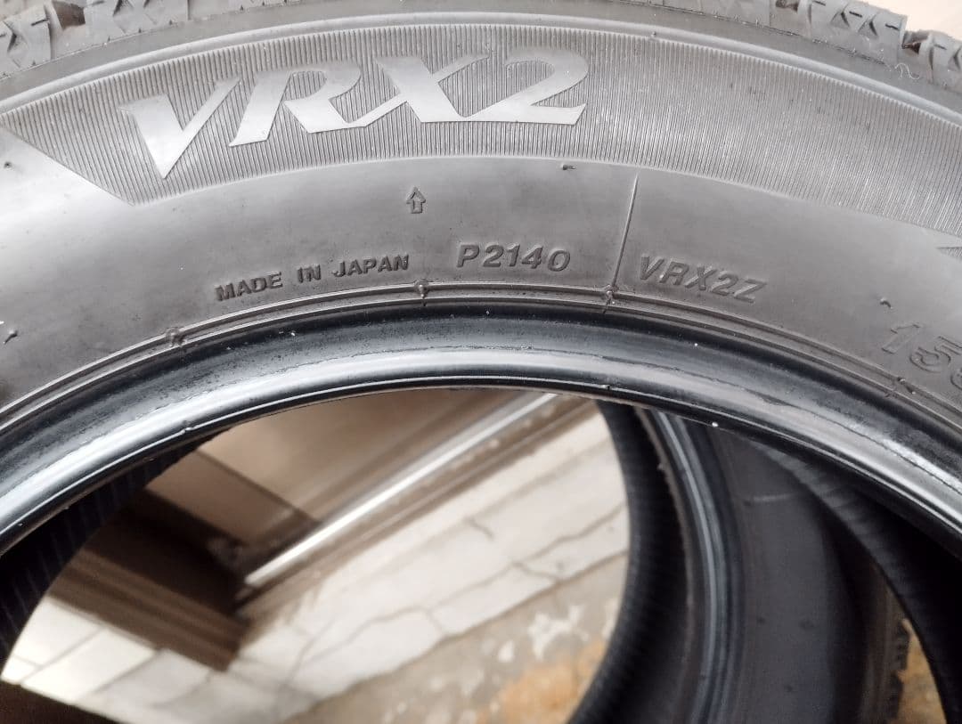 【ざわざわちん】BRIDGESTONE 22年VRX2 155/65R14