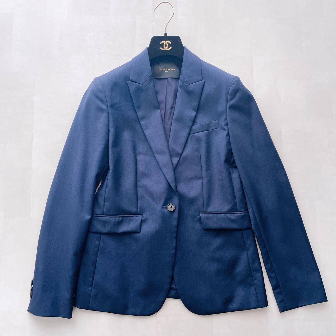 美品✨ユナイテッドアローズ スーツセットアップ CANONICO ウール 38