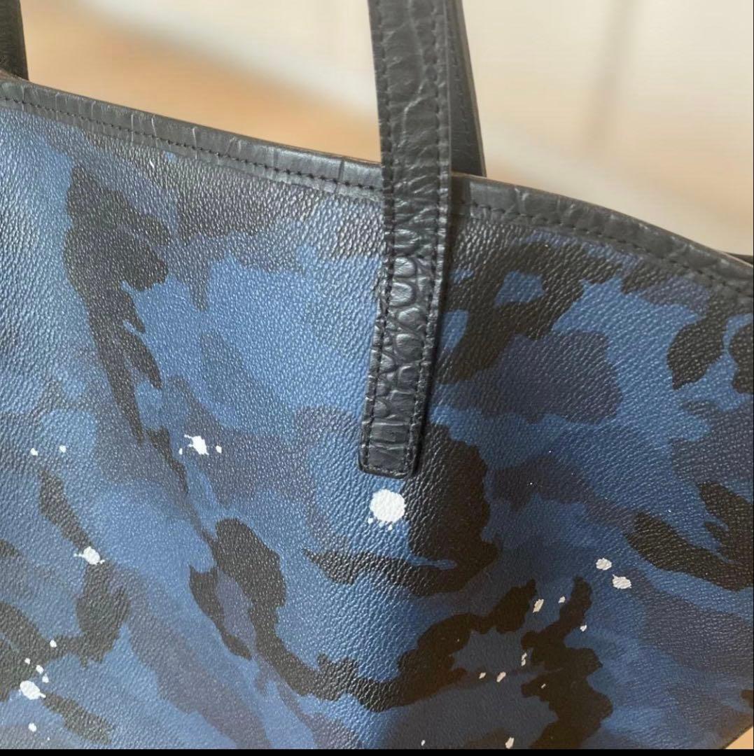 junhashimoto x Gentil Bandit トートバッグ　ネイビー