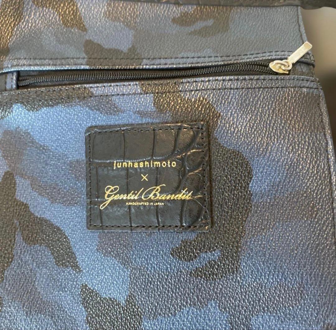 junhashimoto x Gentil Bandit トートバッグ　ネイビー