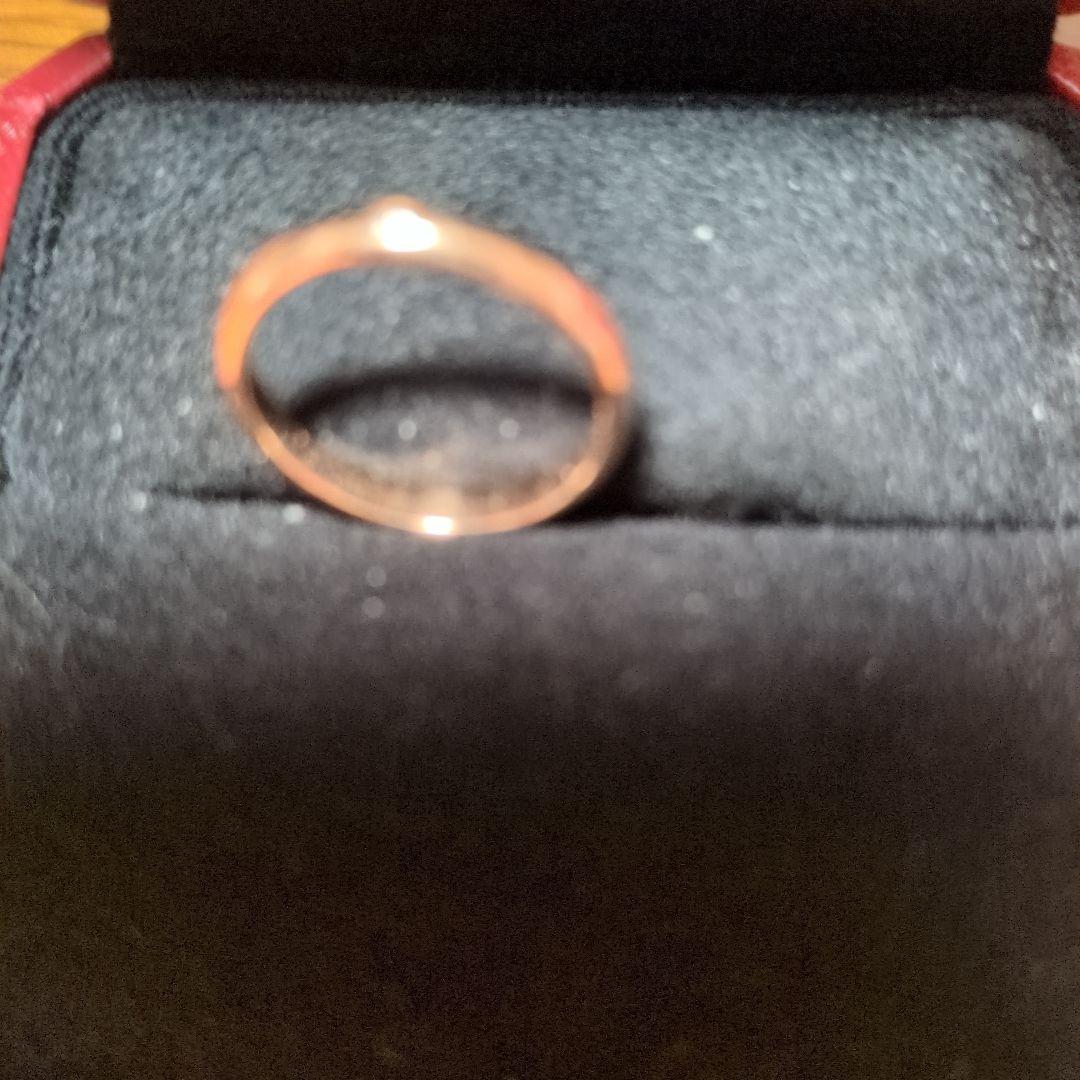 Cartier 1895ウェディング リング750YGダイヤ1P サイズ50