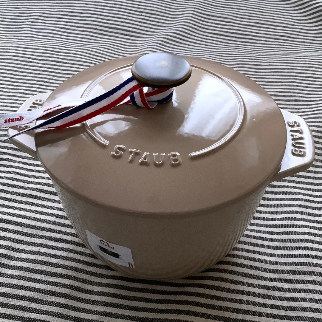 【ヘンケルスジャパン正規品】ストウブ ゴハンココット 16センチ リネン色