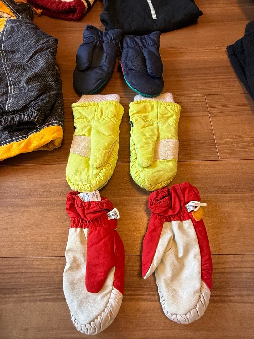 子ども用スキーセット　スキーブーツ　20㎝　スキーウェア　キッズ　ジュニア