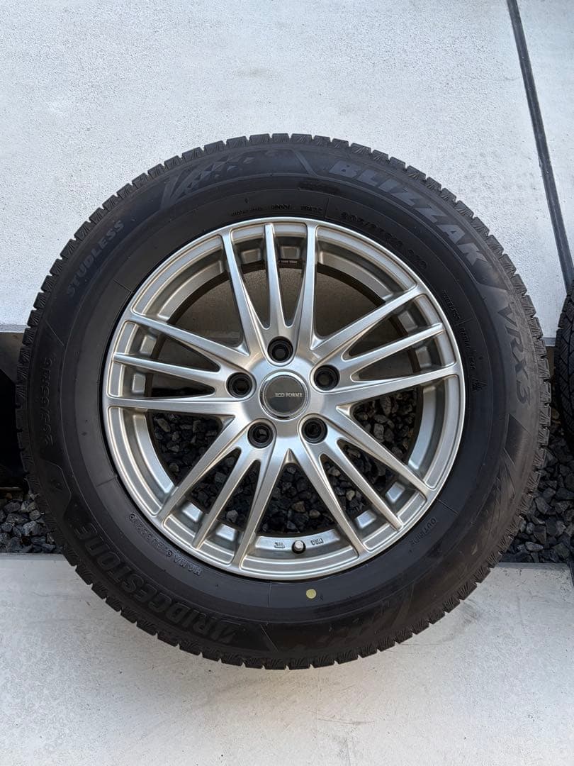 4本同時購入のみBridgeStone冬タイヤ205/65r16&ホイールその1