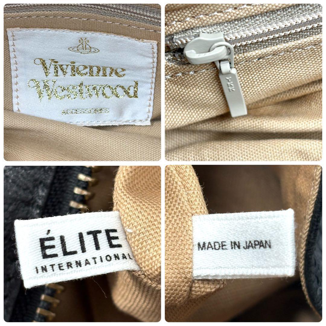ヴィヴィアンウエストウッド ミニボストンバッグ オーブ ブラック レザー y2k