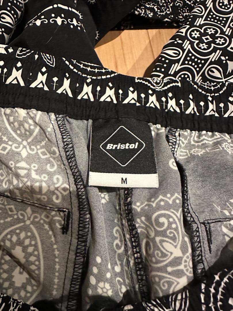 FCRB バンダナ　パンツ　ブラック　M