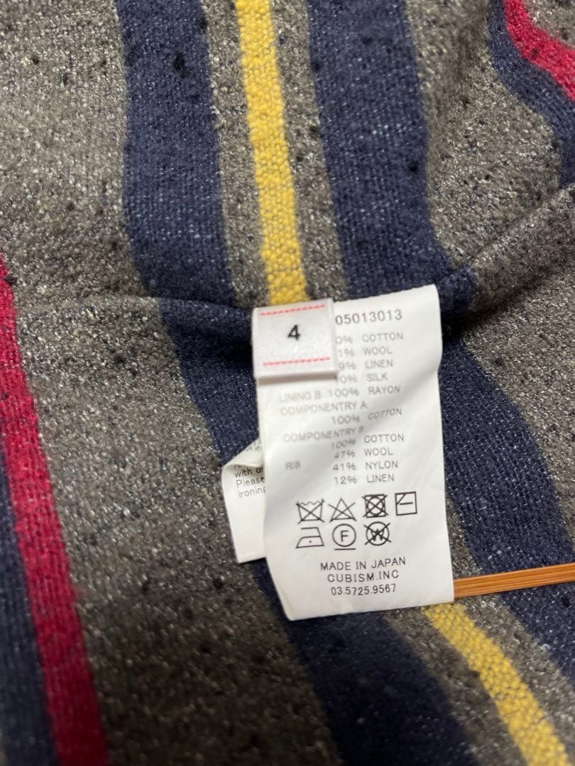 22aw PURSER DECK JKT G.CORDS ivory 4番