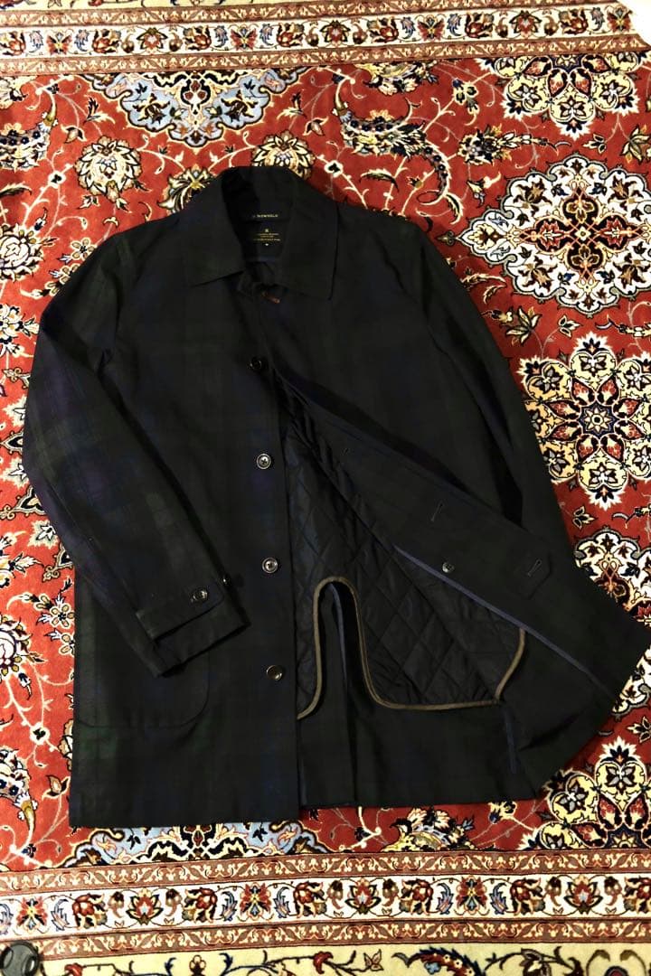 ✨美品✨ポールスミス　RNEWBOLDステンカラーコート ブラックウォッチ