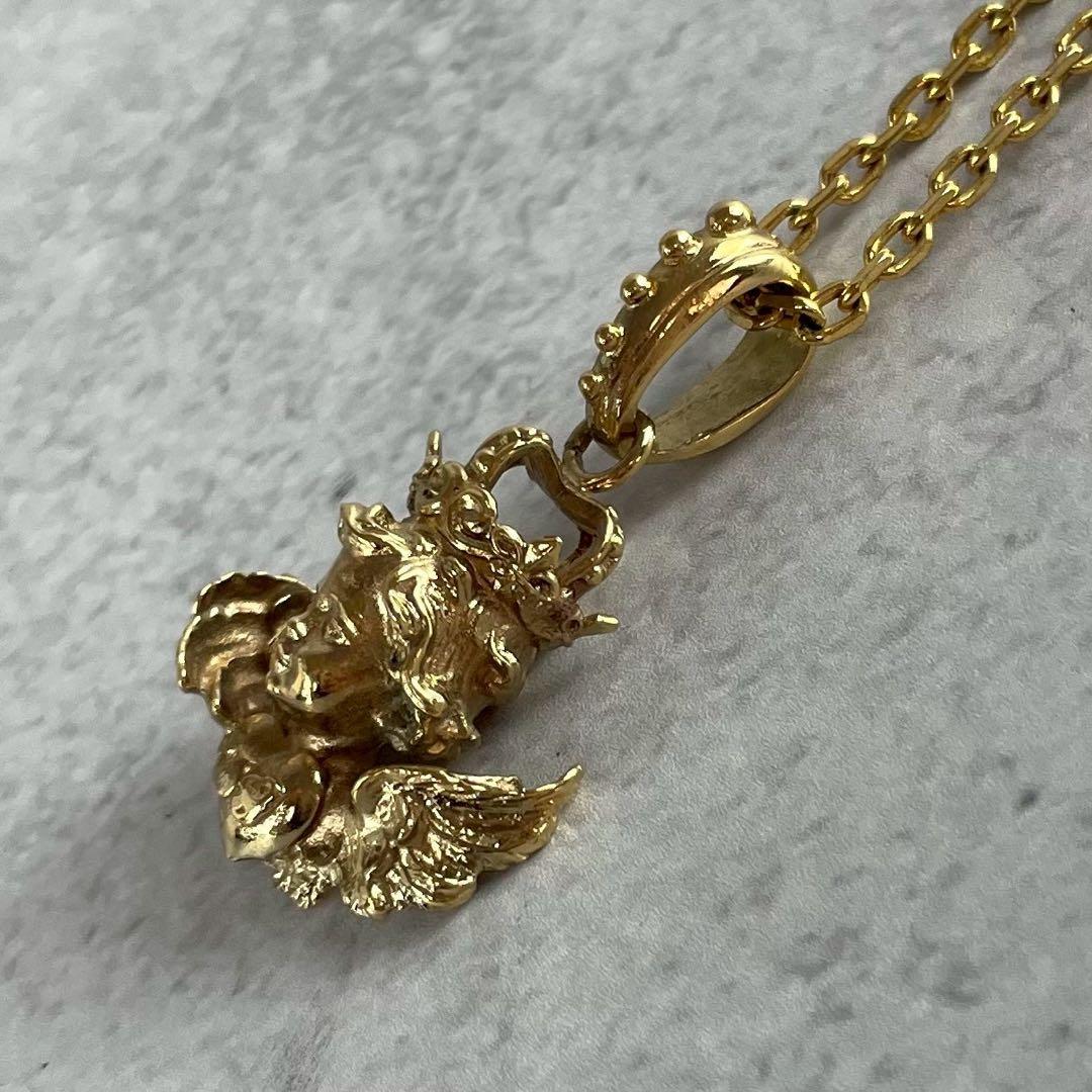 専用✨ DOLCE&GABBANA ネックレス エンジェル ゴールド 付属品完備