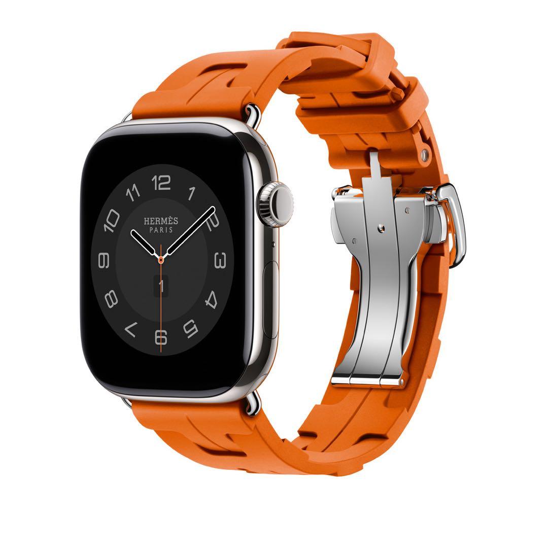Apple Watch Hermès アップルウォッチ エルメス キリムオレンジ