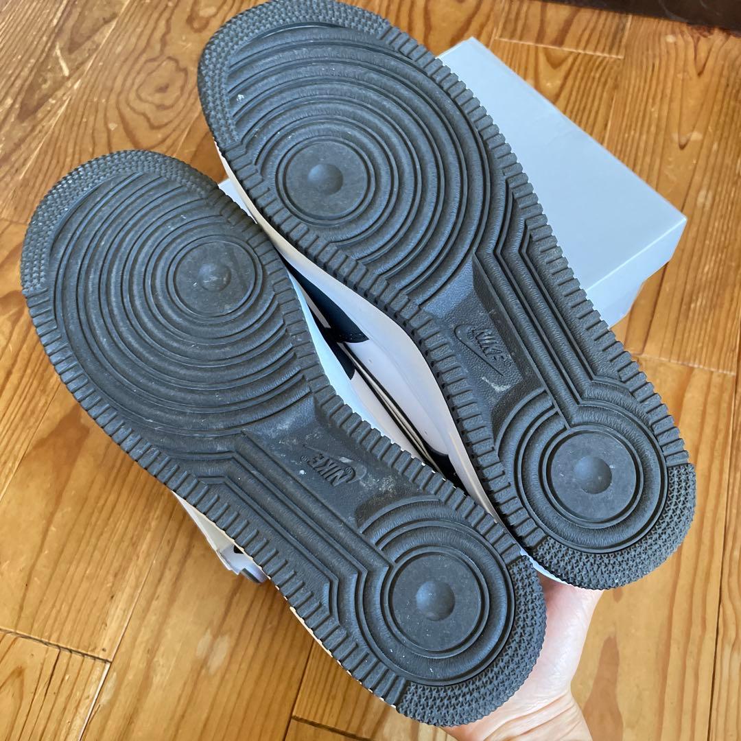 ダ*テ様 美品　ナイキ　エアフォース1 ブラック　ホワイト　AF1 27