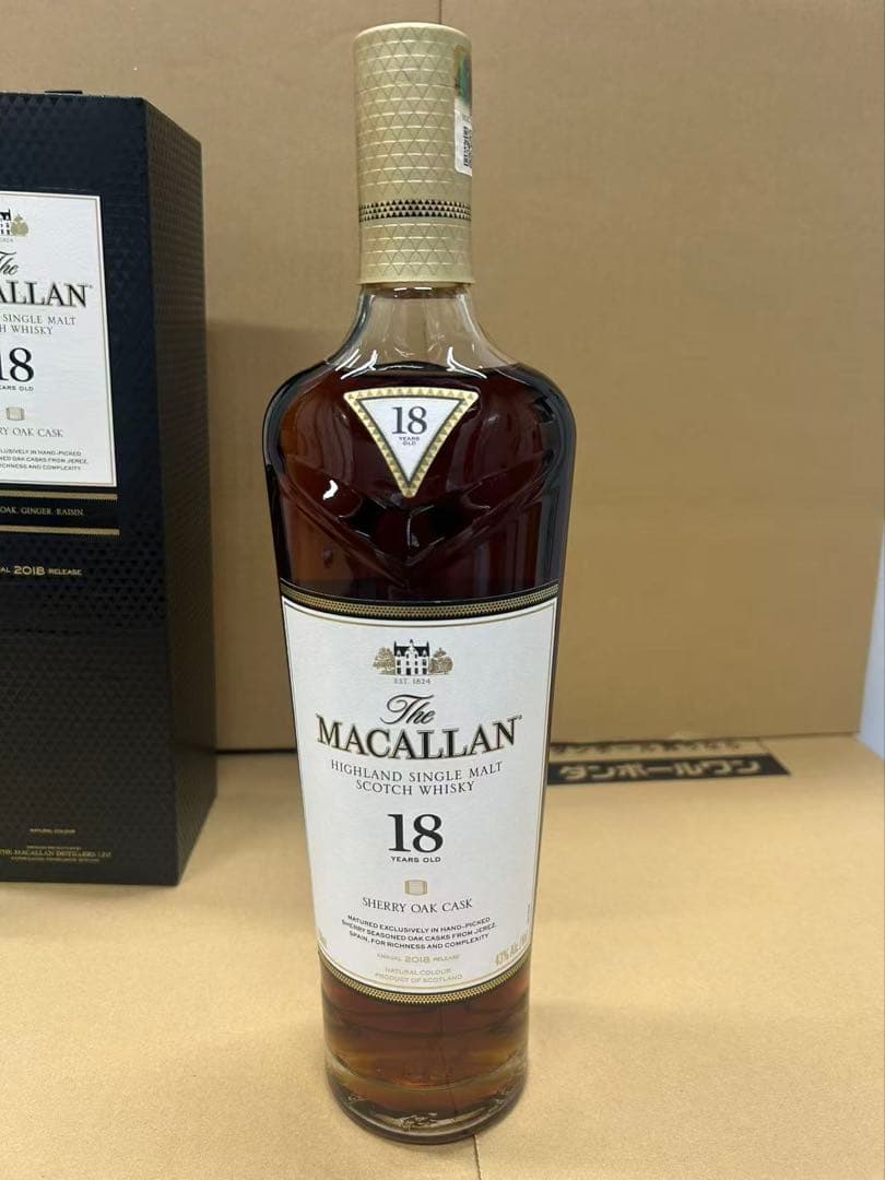 マッカラン 18年 シェリーオークカスク 700ml