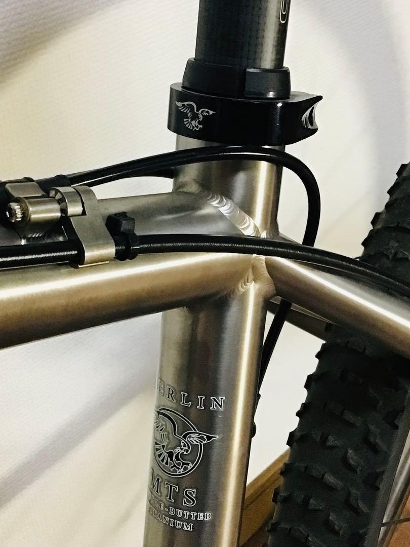 USA MERLIN MTB チタニウム XLM 半完成車 S 未使用 半値以下