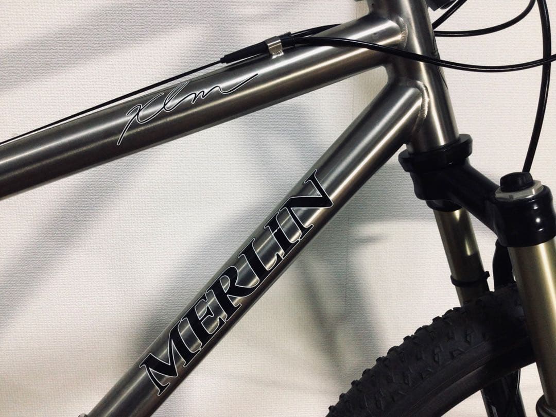 USA MERLIN MTB チタニウム XLM 半完成車 S 未使用 半値以下