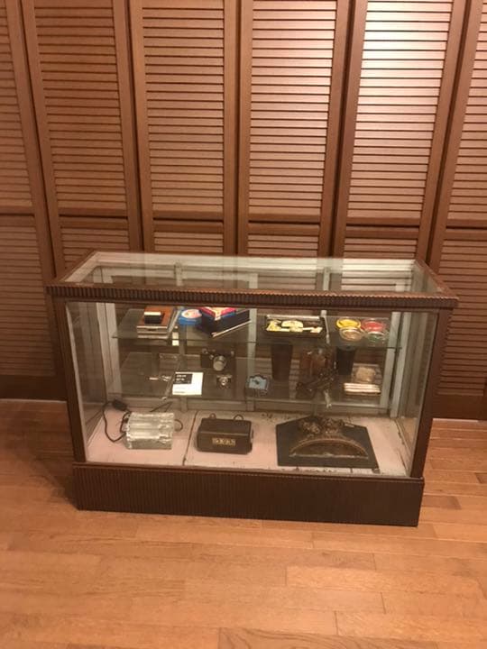 昭和レトロ　ガラス　ショーケース