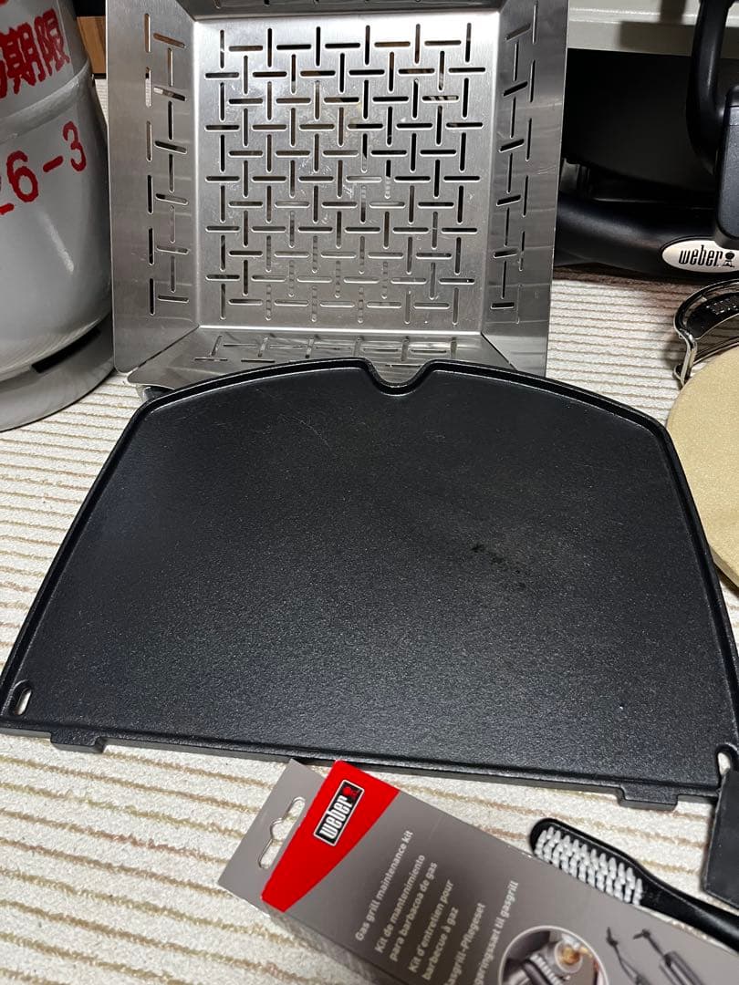 WEBER ウェバー　Q2200 バーベキュー　ガスコンロ　まとめ売り　ピザ釜他
