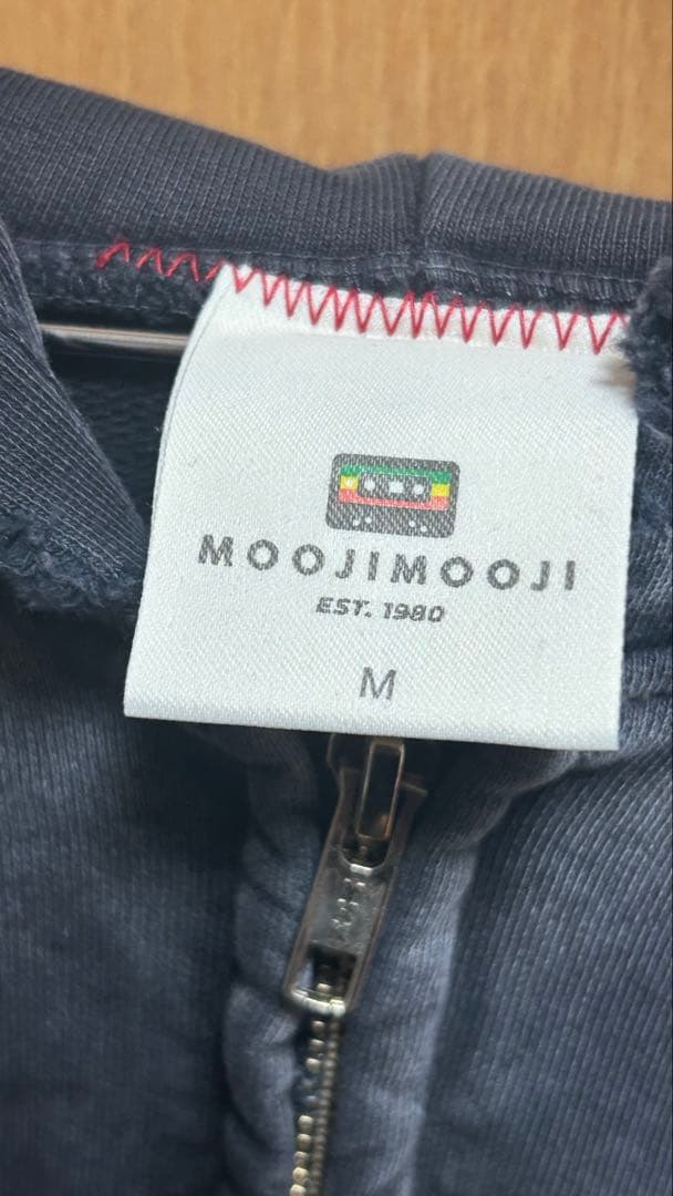 MoojiMooji アメリカ製 OVERSIZED ZIP-UP HOODIE