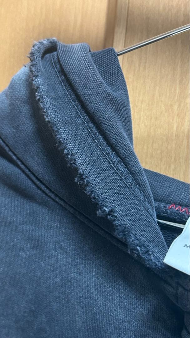 MoojiMooji アメリカ製 OVERSIZED ZIP-UP HOODIE