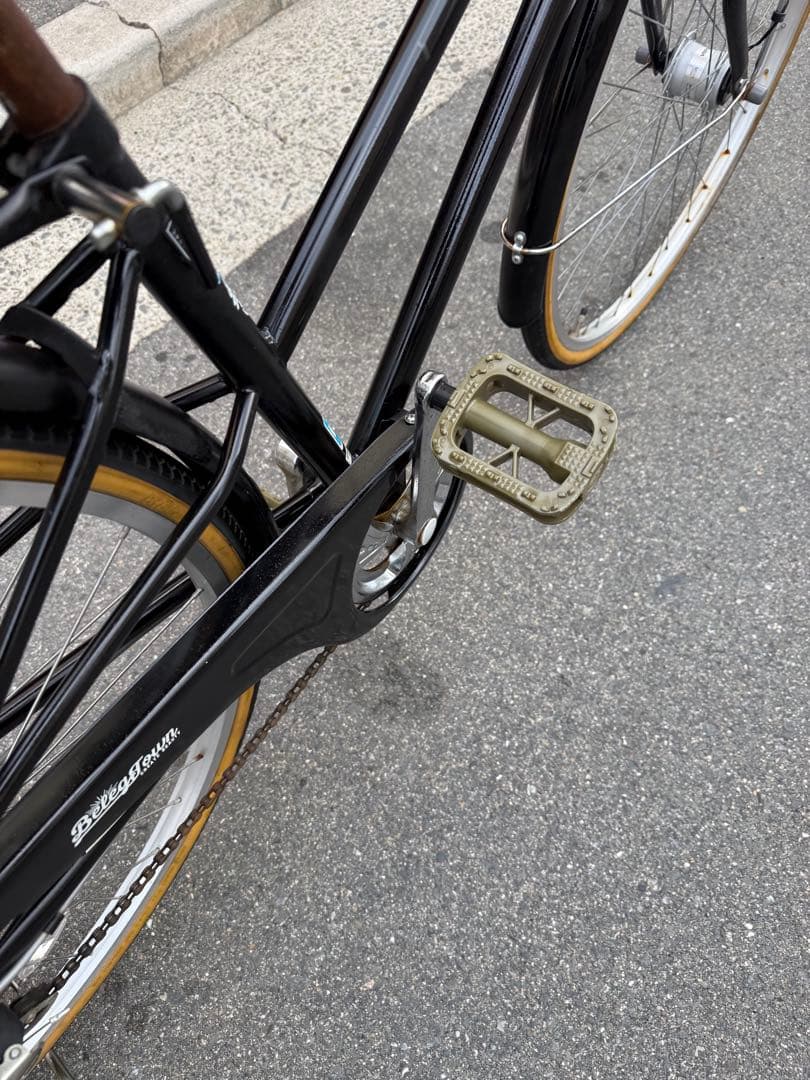 自転車 大阪市 【引取り限定】 美品 27インチ 変速付き