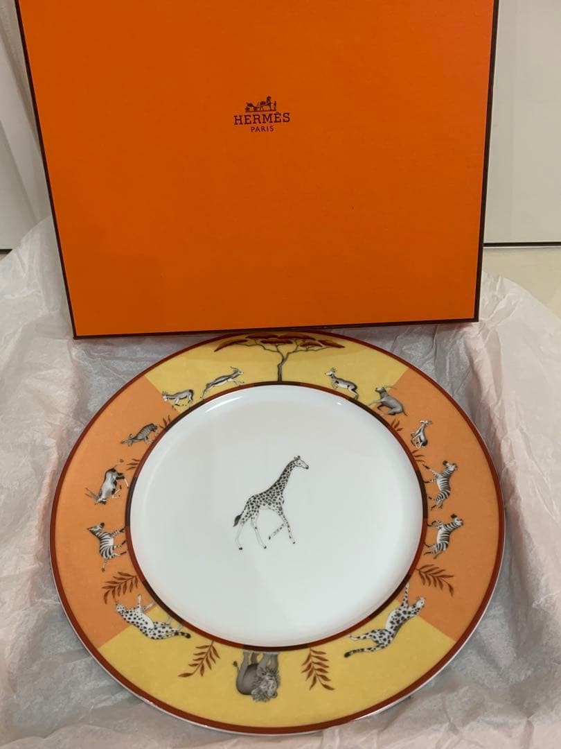 エルメス AFRICA 大皿2枚