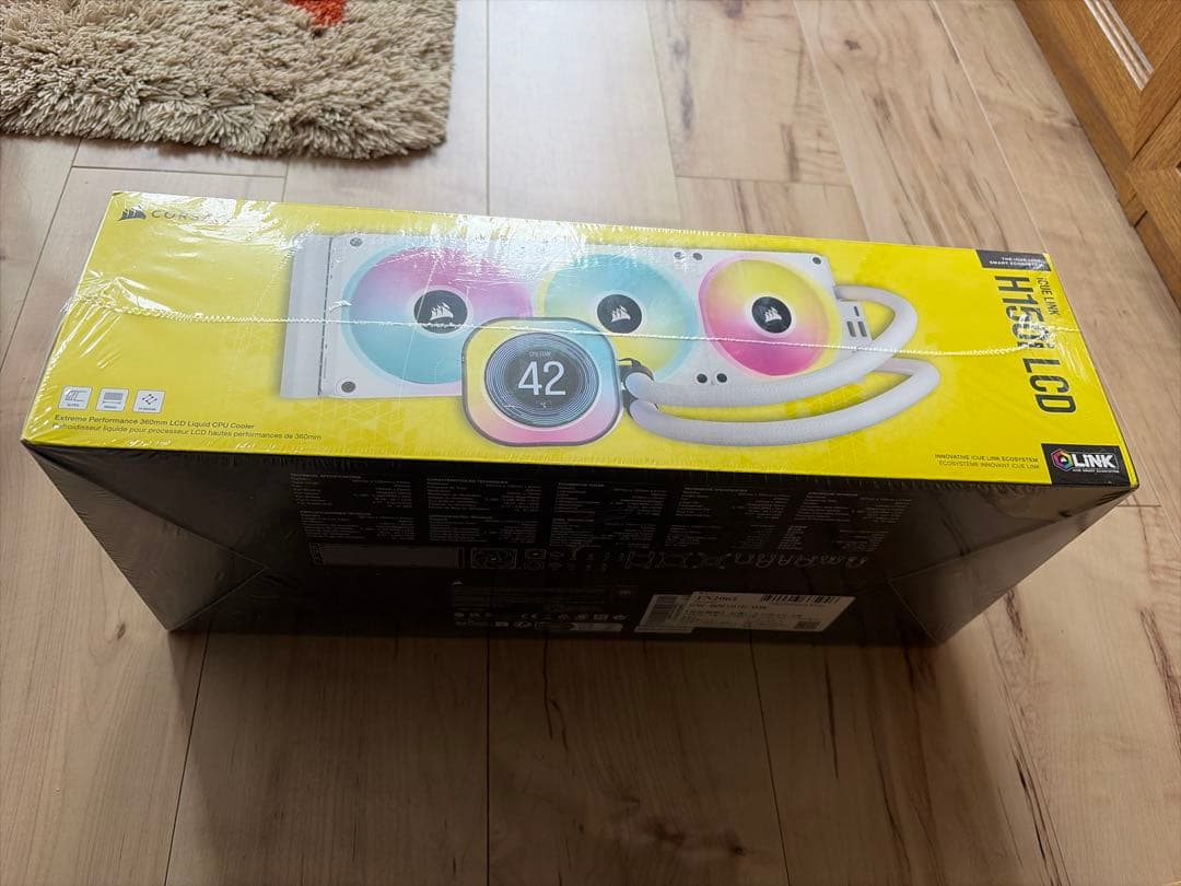 CPUクーラー Corsair iCUE LINK H150i LCD