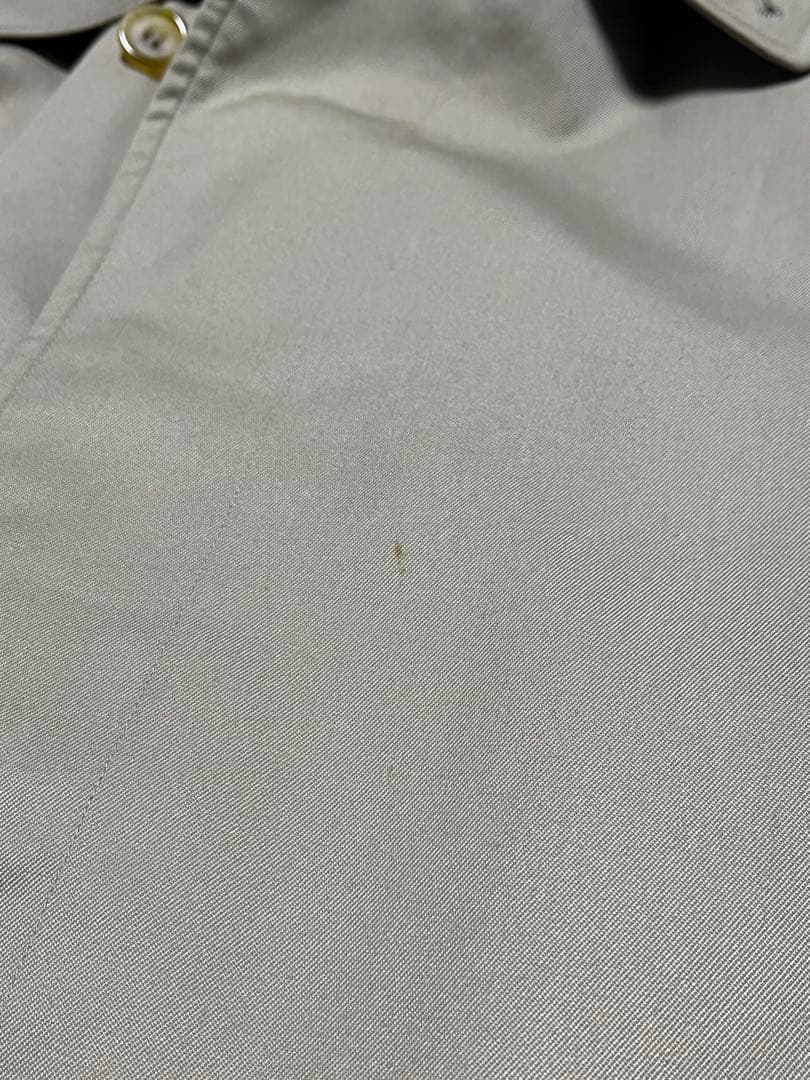 70s 英国製 Burberry's ステンカラーコート ノバチェック ベージュ