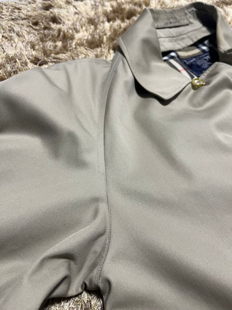 70s 英国製 Burberry's ステンカラーコート ノバチェック ベージュ