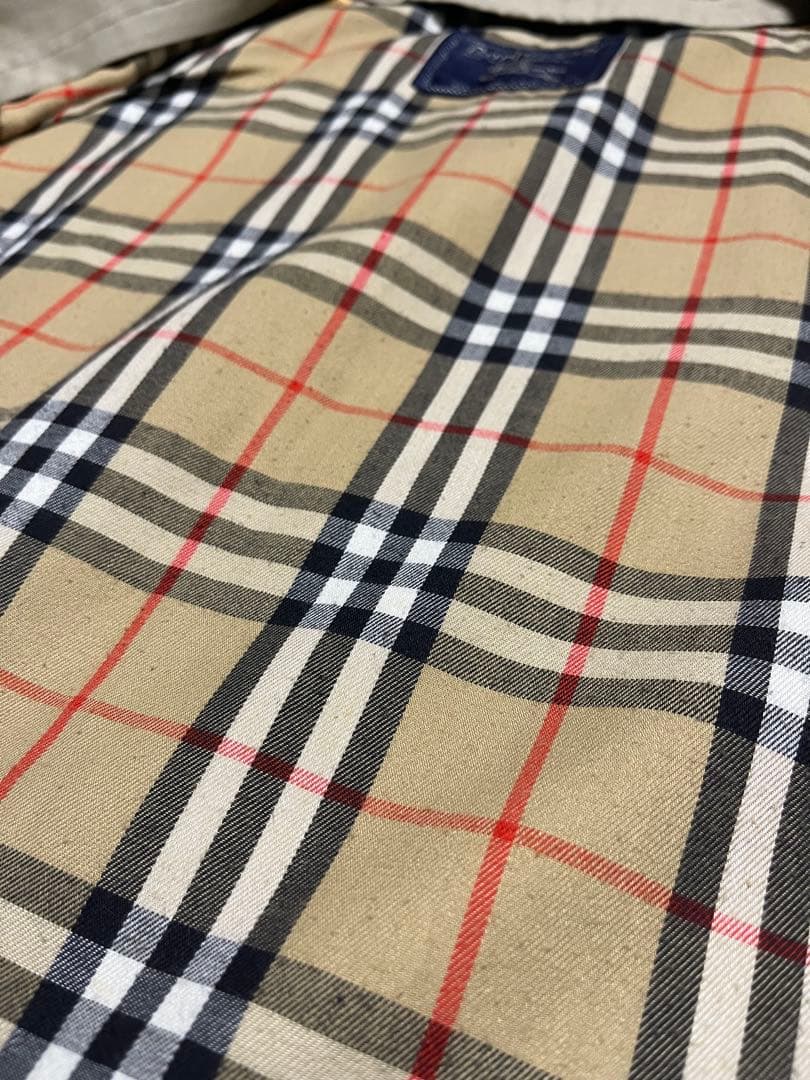 70s 英国製 Burberry's ステンカラーコート ノバチェック ベージュ