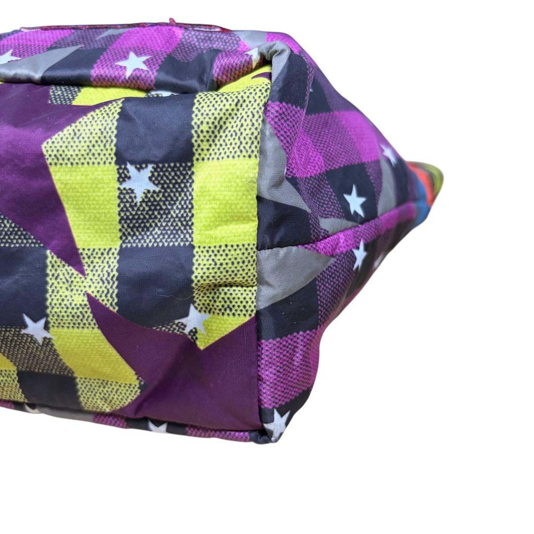 星がポイント‼️Vivienne Westwood カラフル星柄トートバッグ