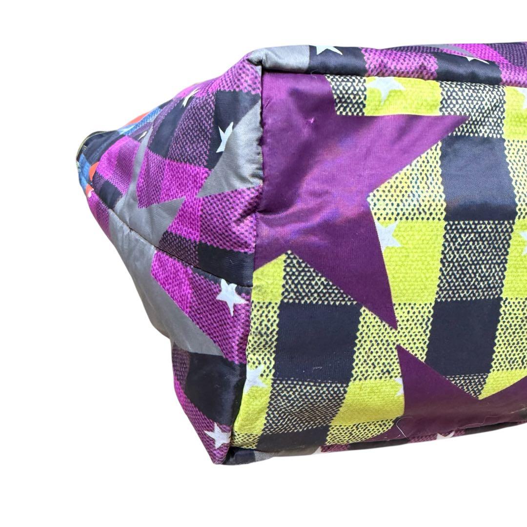 星がポイント‼️Vivienne Westwood カラフル星柄トートバッグ