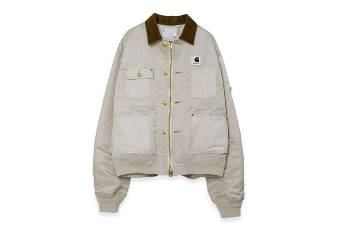 ジャケット・アウター sacai x Carhartt NylonTwill DuckBlouson