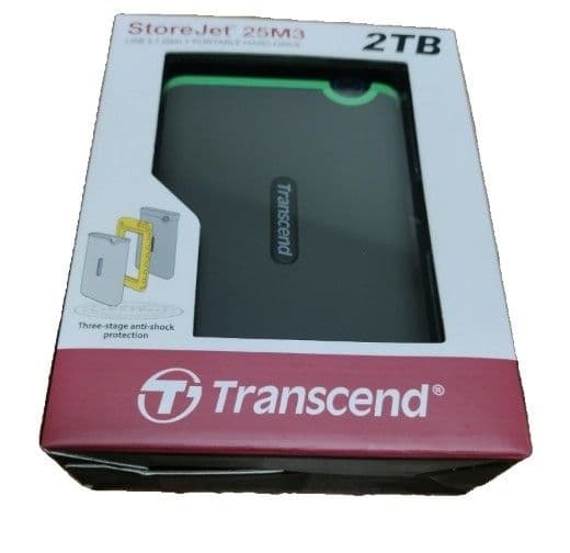 【新品未開封品】Transcend StoreJet 25M3 2TB