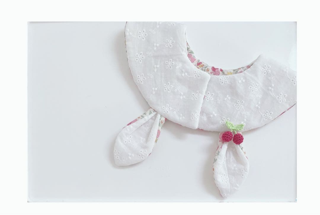 ハンドメイドスタイ　うさみみスタイ　ヘアクリップ　たかちゃん様