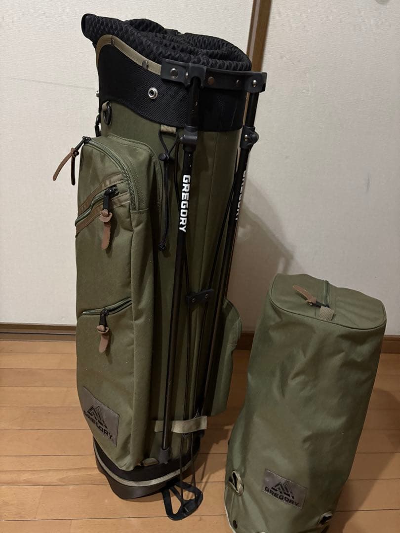 GREGORY カーキ系　ゴルフバッグ・キャディバッグ