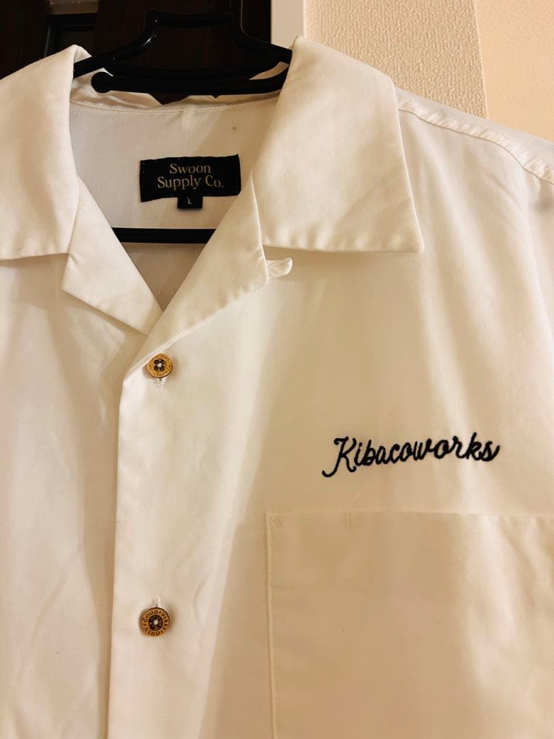 KIBACOWORKS キバコワークスOPEN COLOR SHIRTS希少