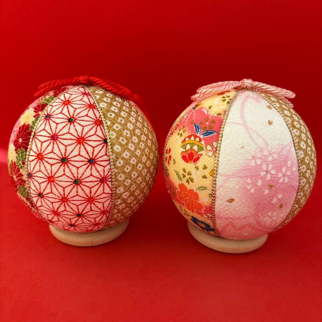 専用　木目込み　手鞠　鞠　和玉名前入り　刺繍　命名　お雛様　七五三