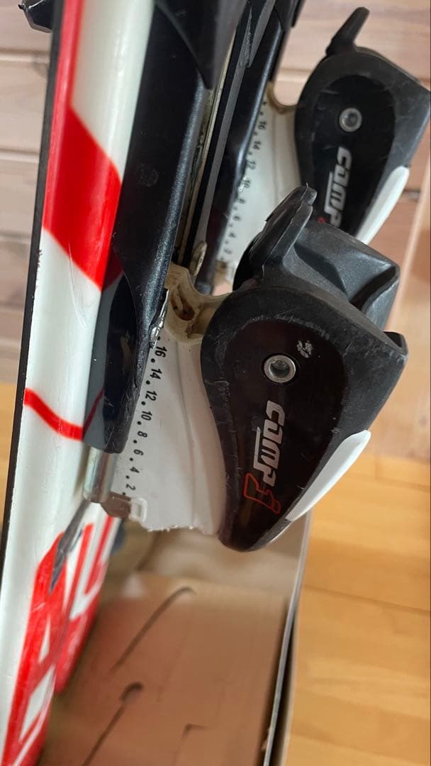 子供カービングスキー板エスコート大人130cmセットビンディングジュニアキッズ