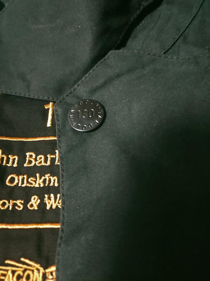 Barbour バブアー トランスポート 130周年記念モデル 36