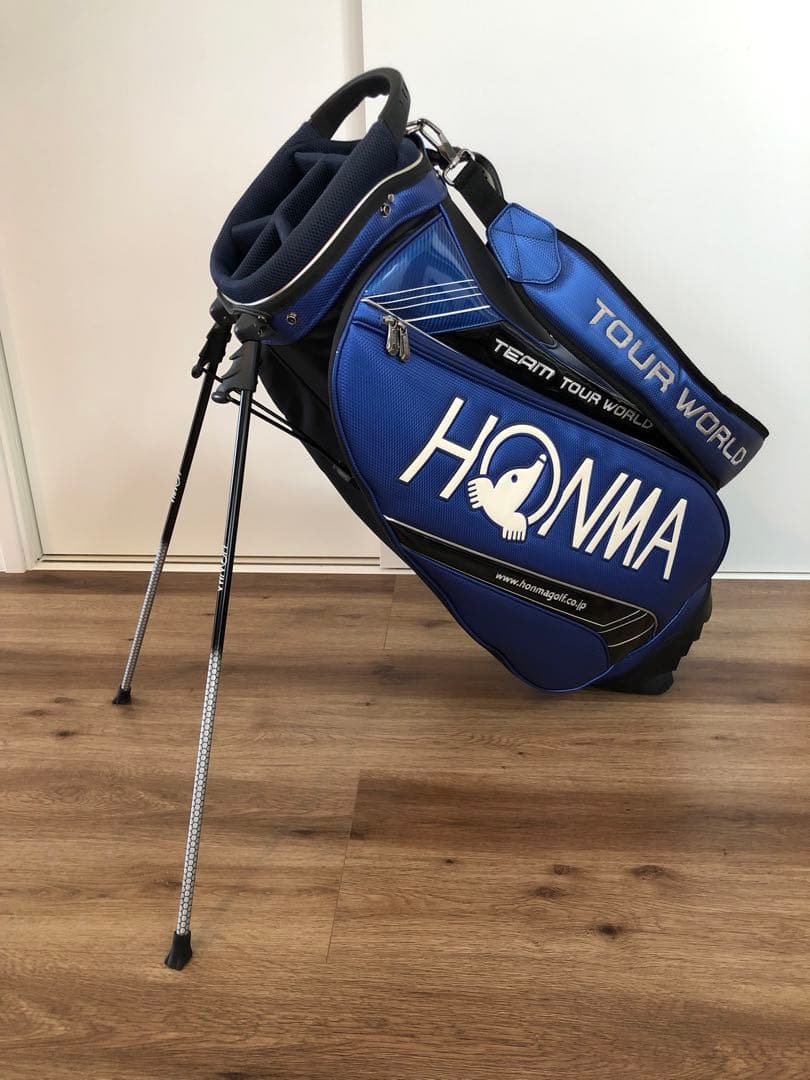 HONMA TEAM TOUR WORLD キャディバッグ 青