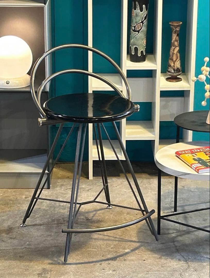 スチールパイプ×ウッドバーチェア【monoroom町田】